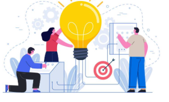Healthcare key insight illustration